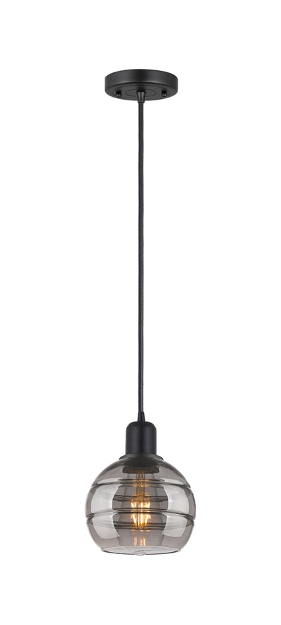 Austere Mini Pendant Matte Black Steel