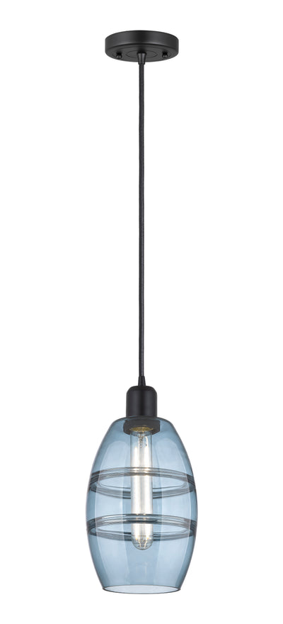 Austere Mini Pendant Matte Black Finish