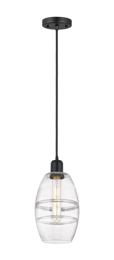 Austere Mini Pendant Matte Black Finish