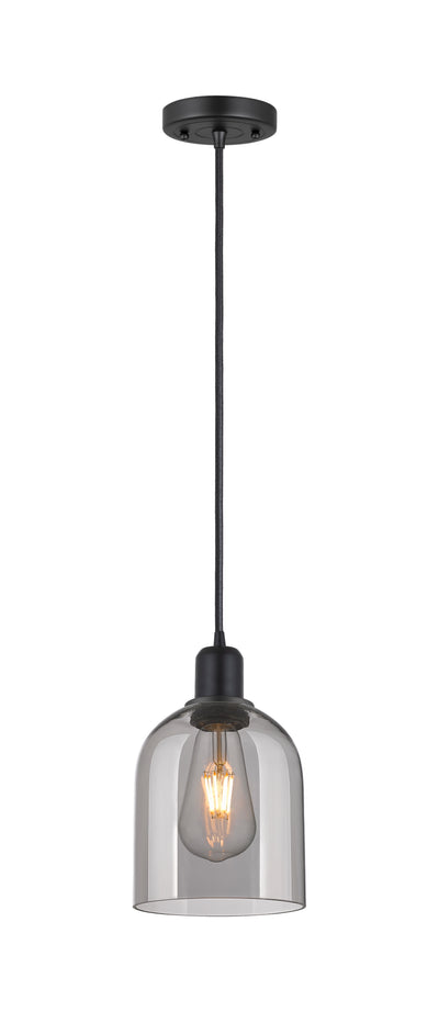 Austere Mini Pendant Matte Black Brass