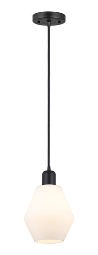 Austere Mini Pendant Matte Black Brass