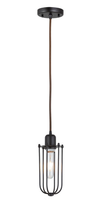 Austere Mini Pendant Matte Black Finish