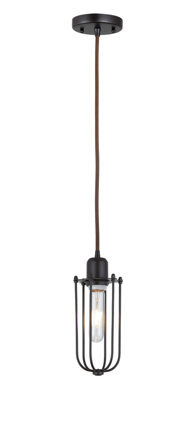 Austere Mini Pendant Matte Black Finish