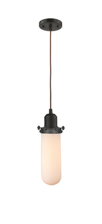 Austere Mini Pendant Matte Black Brass