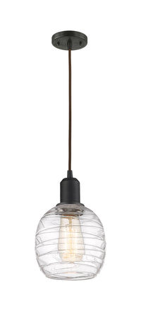 Austere Mini Pendant Matte Black Steel