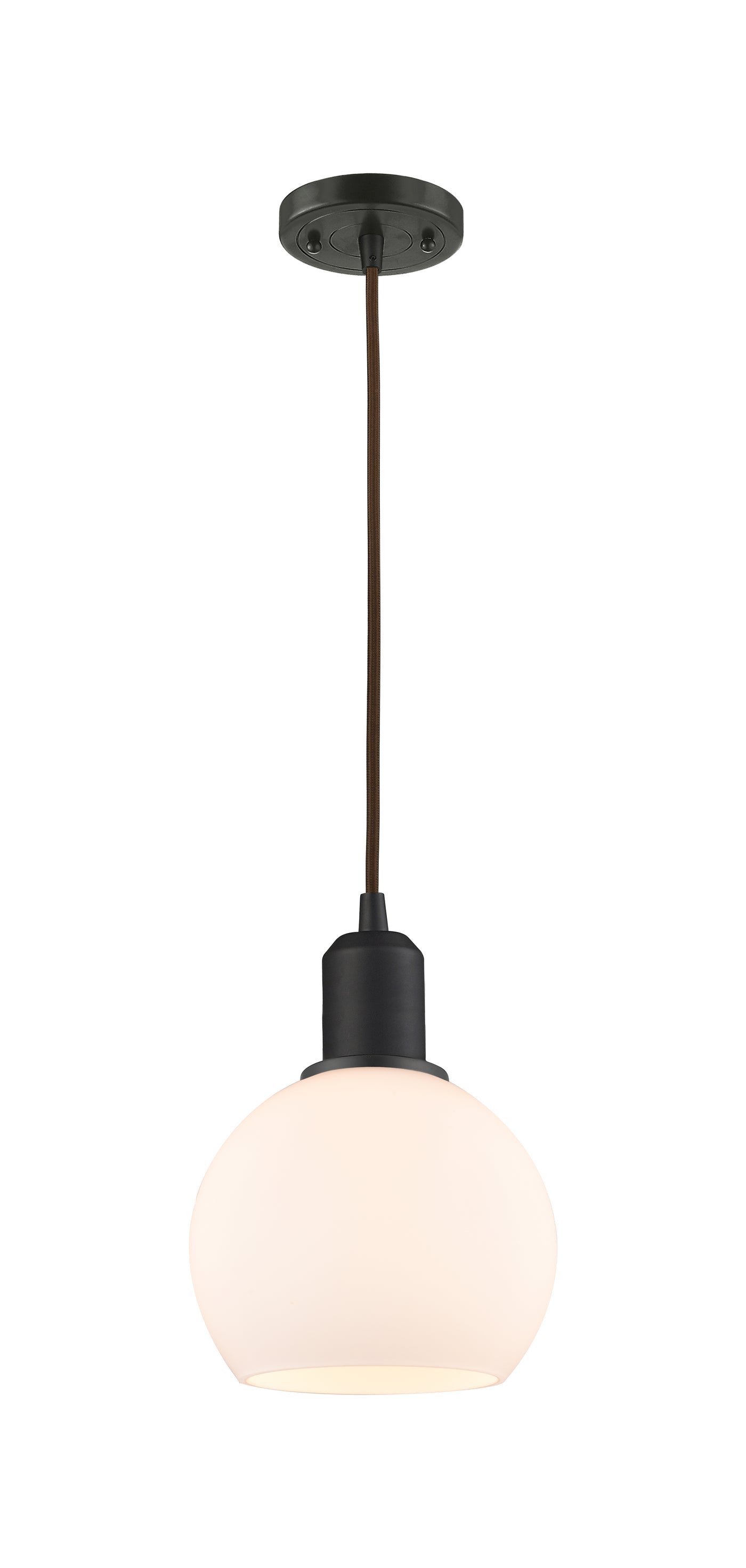 Austere Mini Pendant Matte Black Finish