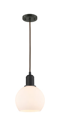 Austere Mini Pendant Matte Black Finish