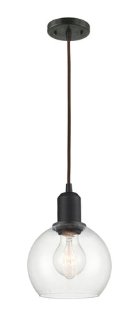 Austere Mini Pendant Matte Black Finish