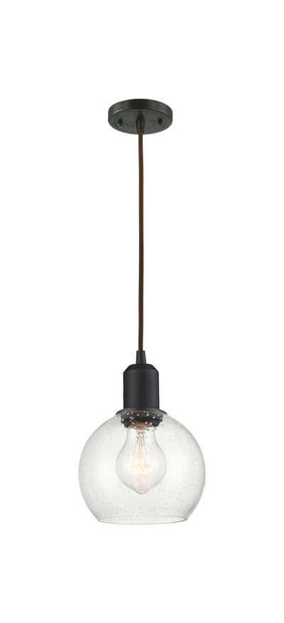Austere Mini Pendant Matte Black Finish