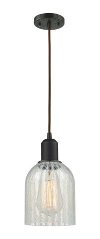 Austere Mini Pendant Matte Black Brass