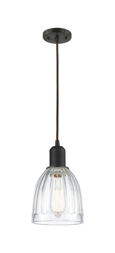 Austere Mini Pendant Matte Black Finish