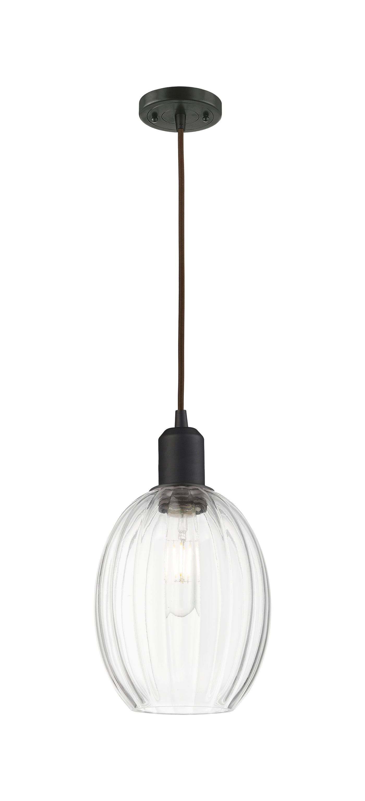 Austere Mini Pendant Matte Black 6.25 Inch