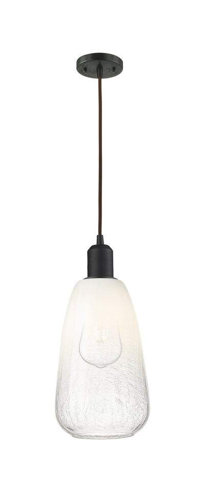Austere Mini Pendant Matte Black Brass