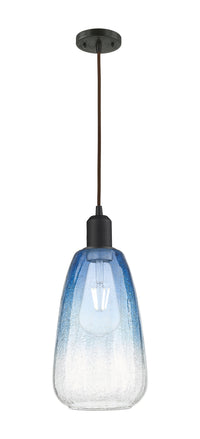 Austere Mini Pendant Matte Black Brass
