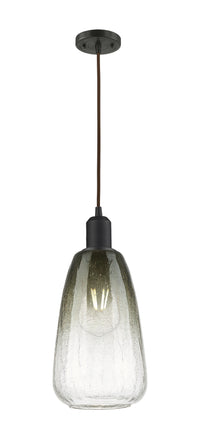 Austere Mini Pendant Matte Black Brass