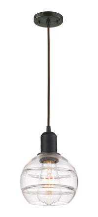 Austere Mini Pendant Matte Black Steel
