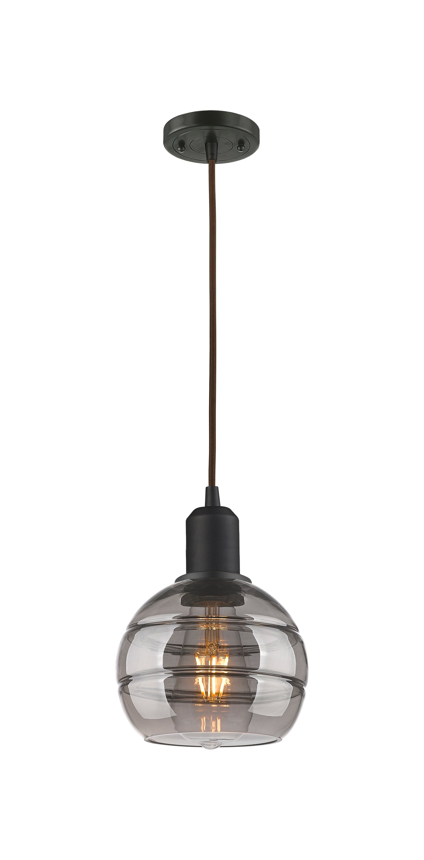 Austere Mini Pendant Matte Black Steel