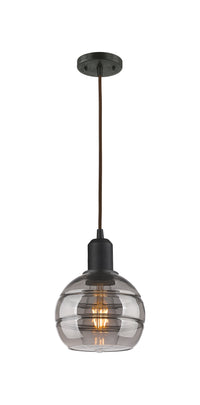 Austere Mini Pendant Matte Black Steel