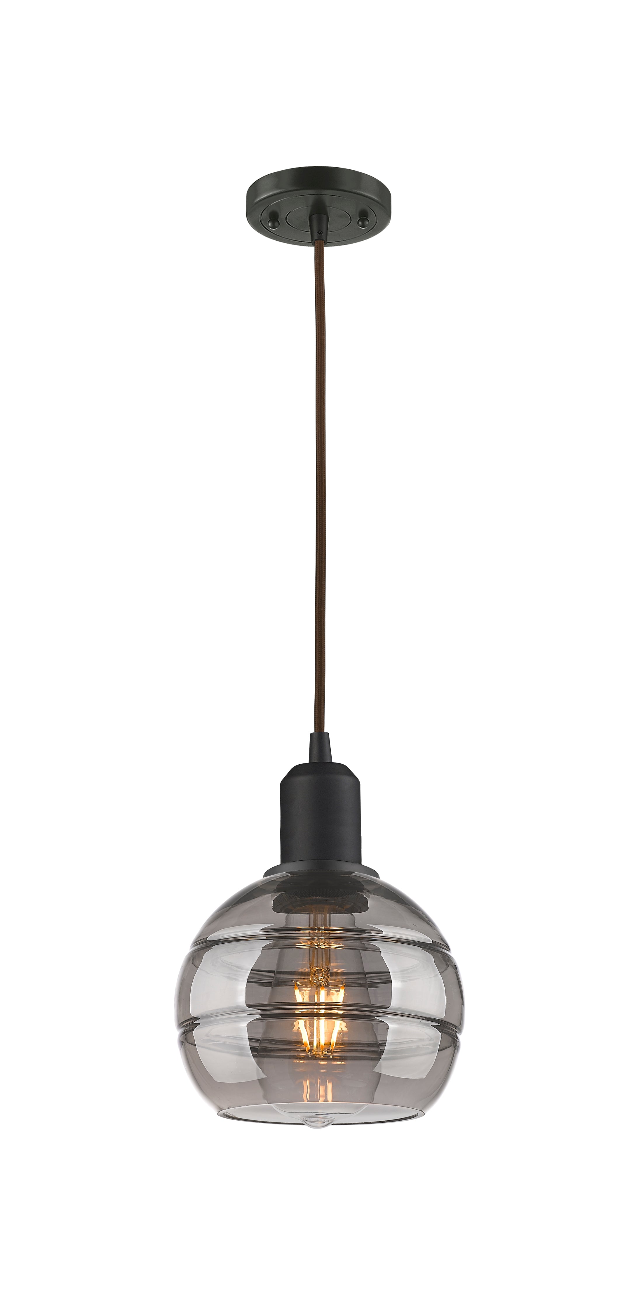 Austere Mini Pendant Matte Black Steel