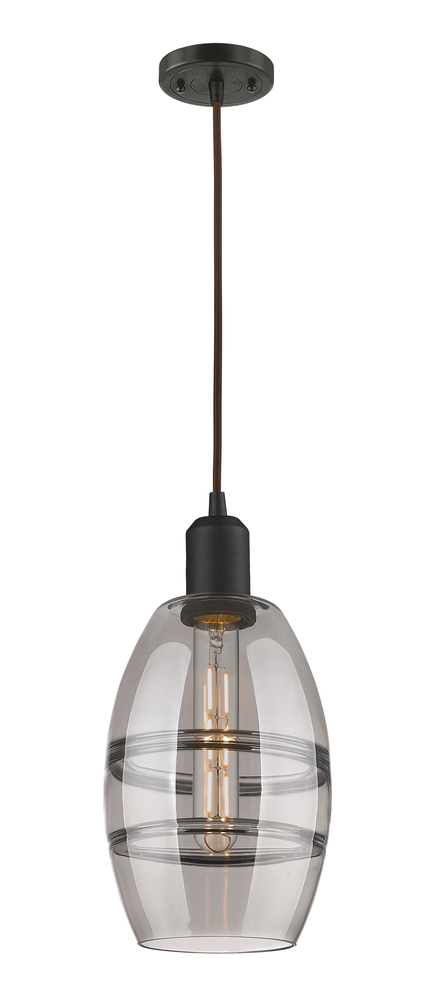 Austere Mini Pendant Matte Black Finish