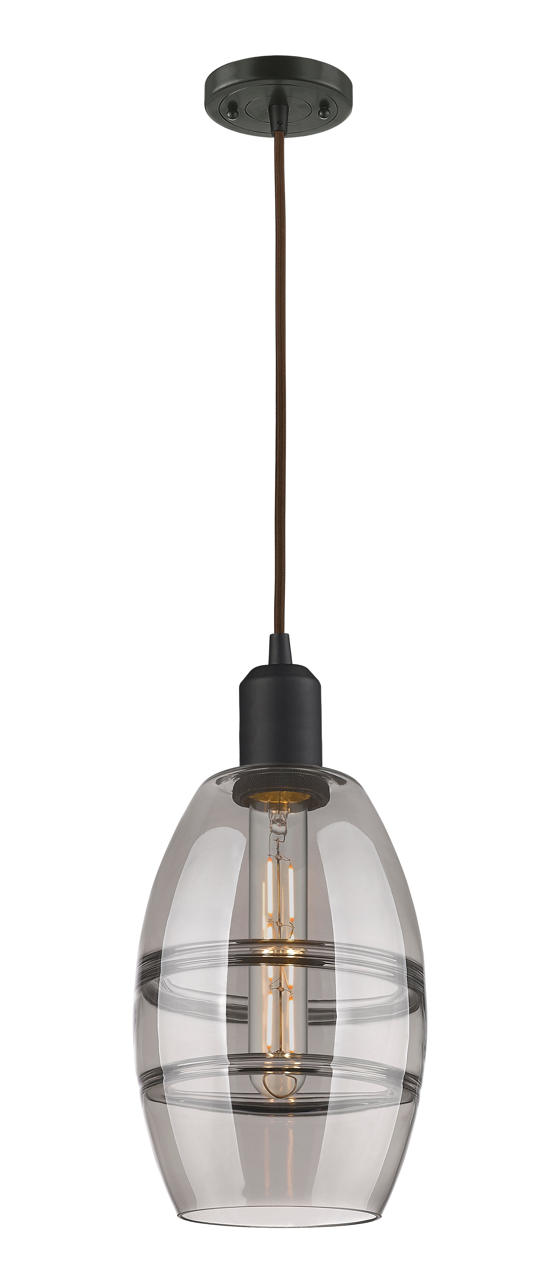 Austere Mini Pendant Matte Black Finish