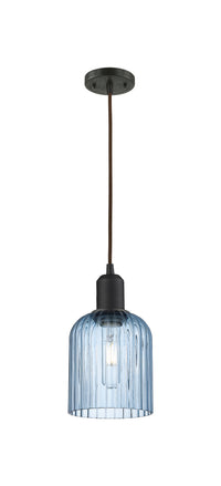 Austere Mini Pendant Matte Black Brass