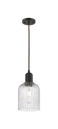 Austere Mini Pendant Matte Black Brass