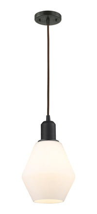Austere Mini Pendant Matte Black Brass
