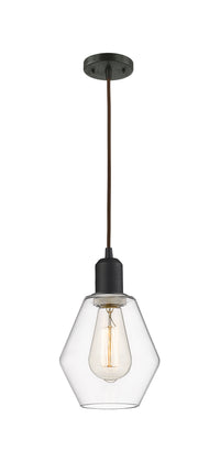 Austere Mini Pendant Matte Black Brass