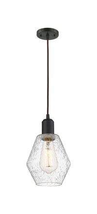 Austere Mini Pendant Matte Black Brass