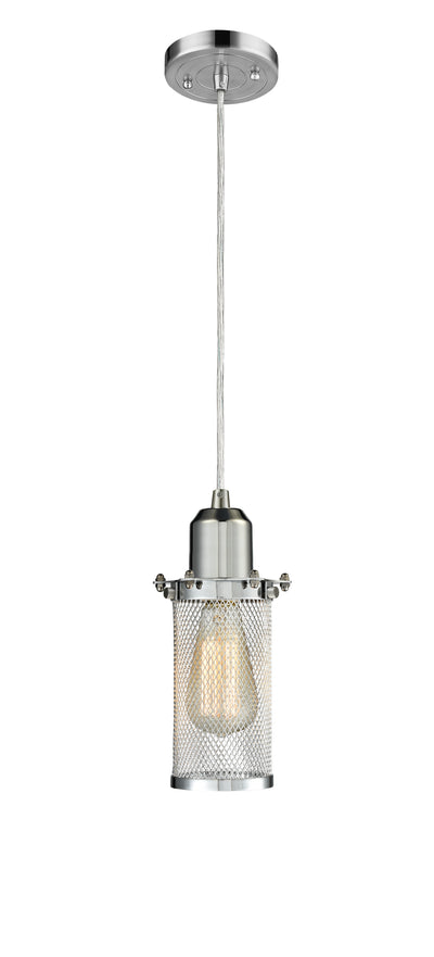 Austere Mini Pendant Matte Black Cast Brass