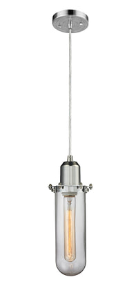Austere Mini Pendant Matte Black Brass