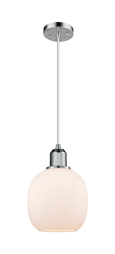 Austere Mini Pendant Matte Black Cast Brass