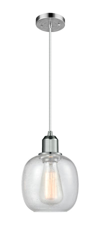 Austere Mini Pendant Matte Black Cast Brass