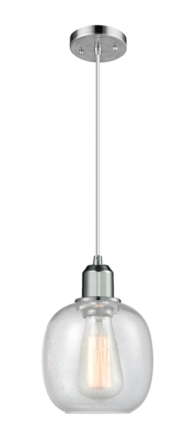 Austere Mini Pendant Matte Black Cast Brass