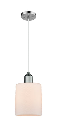 Austere Mini Pendant Matte Black Cast Brass