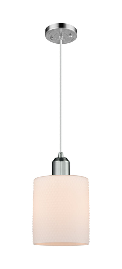 Austere Mini Pendant Matte Black Cast Brass