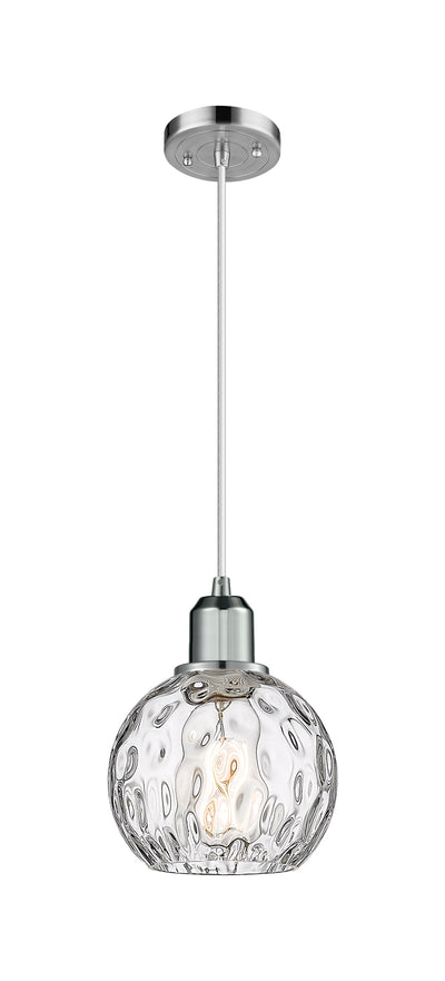 Austere Mini Pendant Matte Black Brass