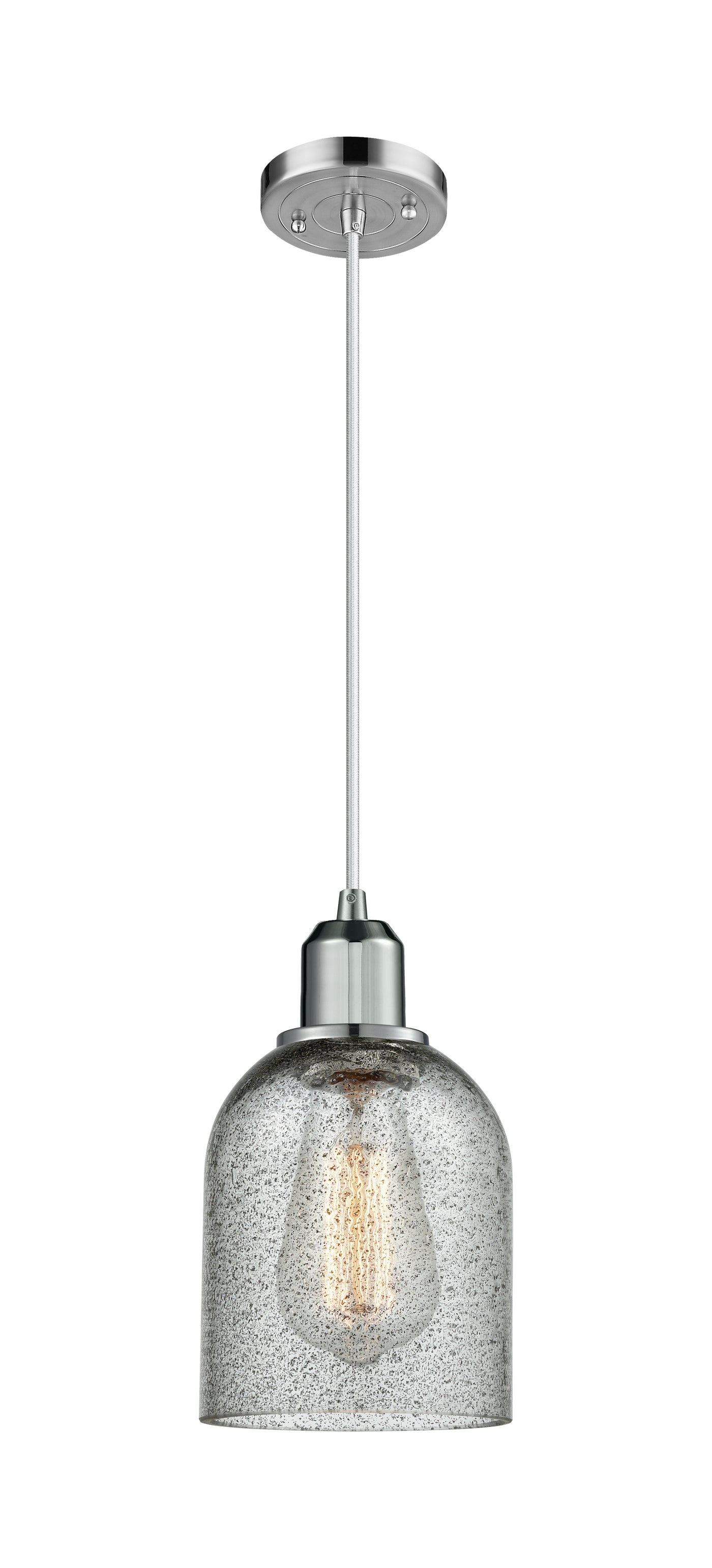 Austere Mini Pendant Matte Black Brass