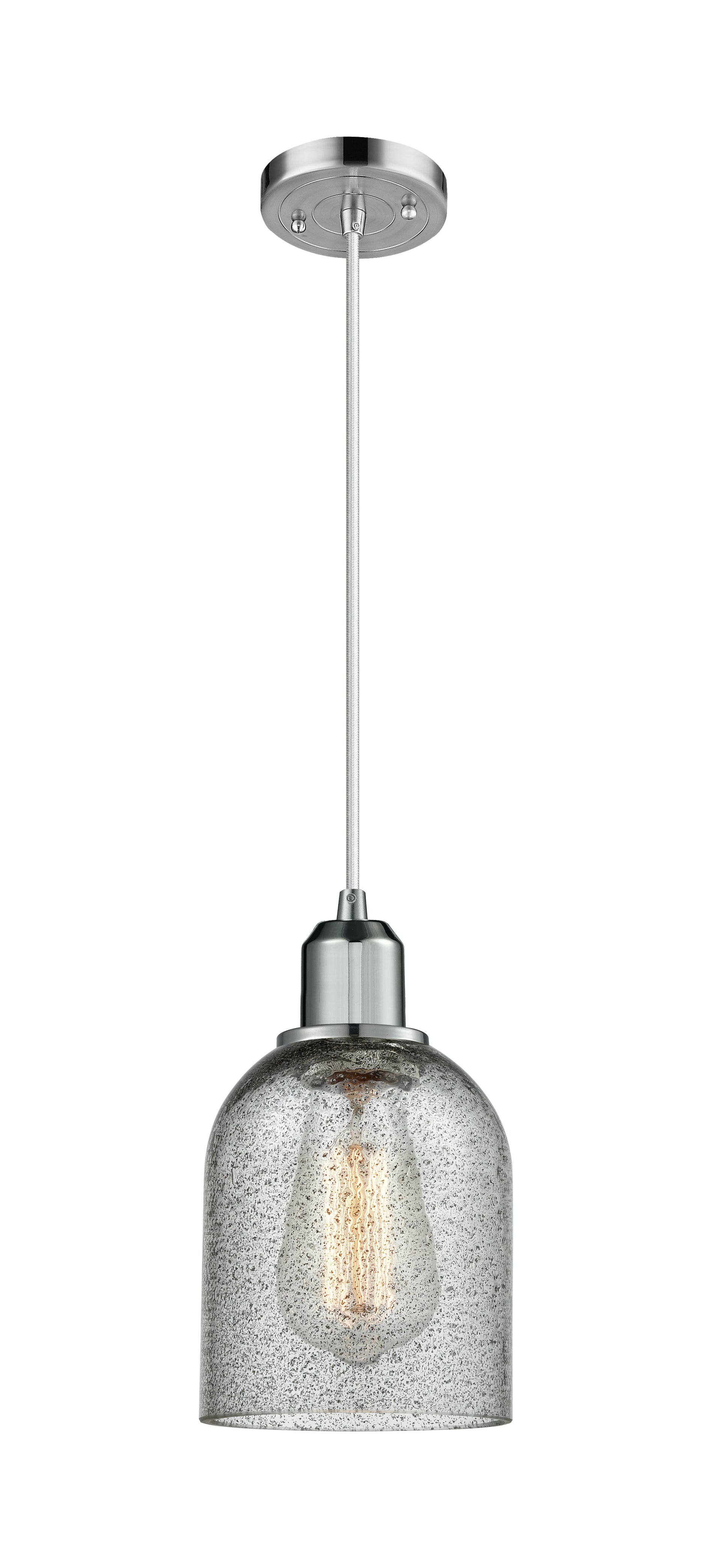 Austere Mini Pendant Matte Black Brass