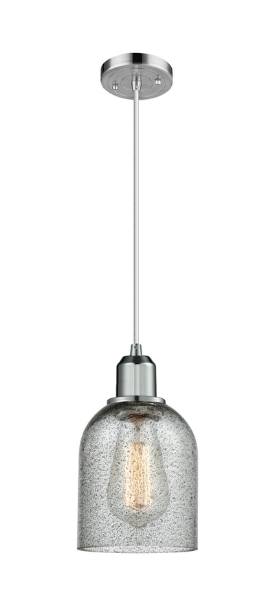 Austere Mini Pendant Matte Black Brass