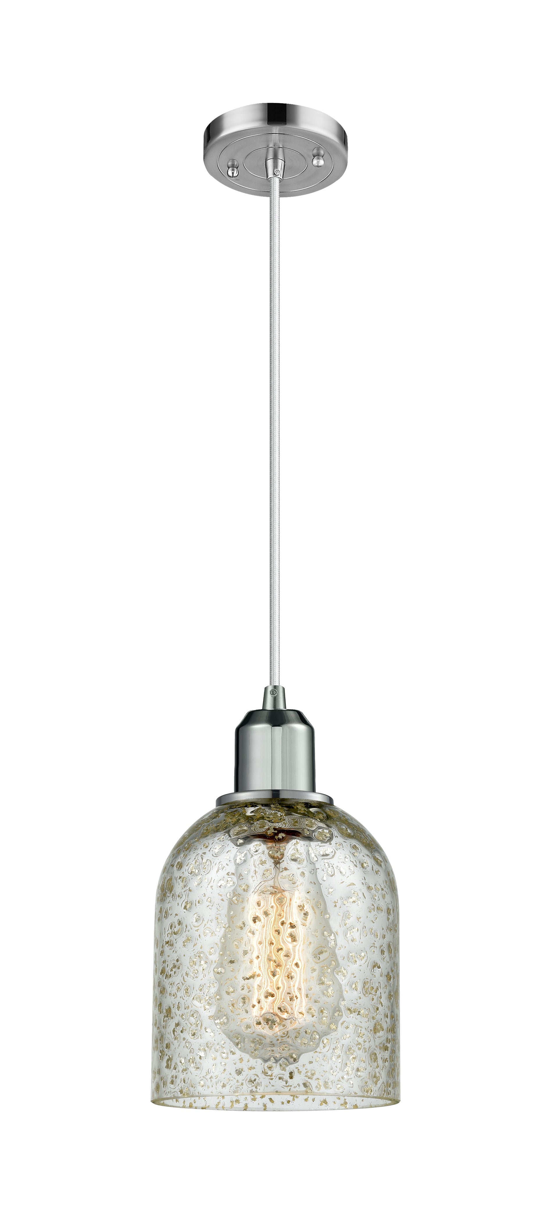 Austere Mini Pendant Matte Black Brass