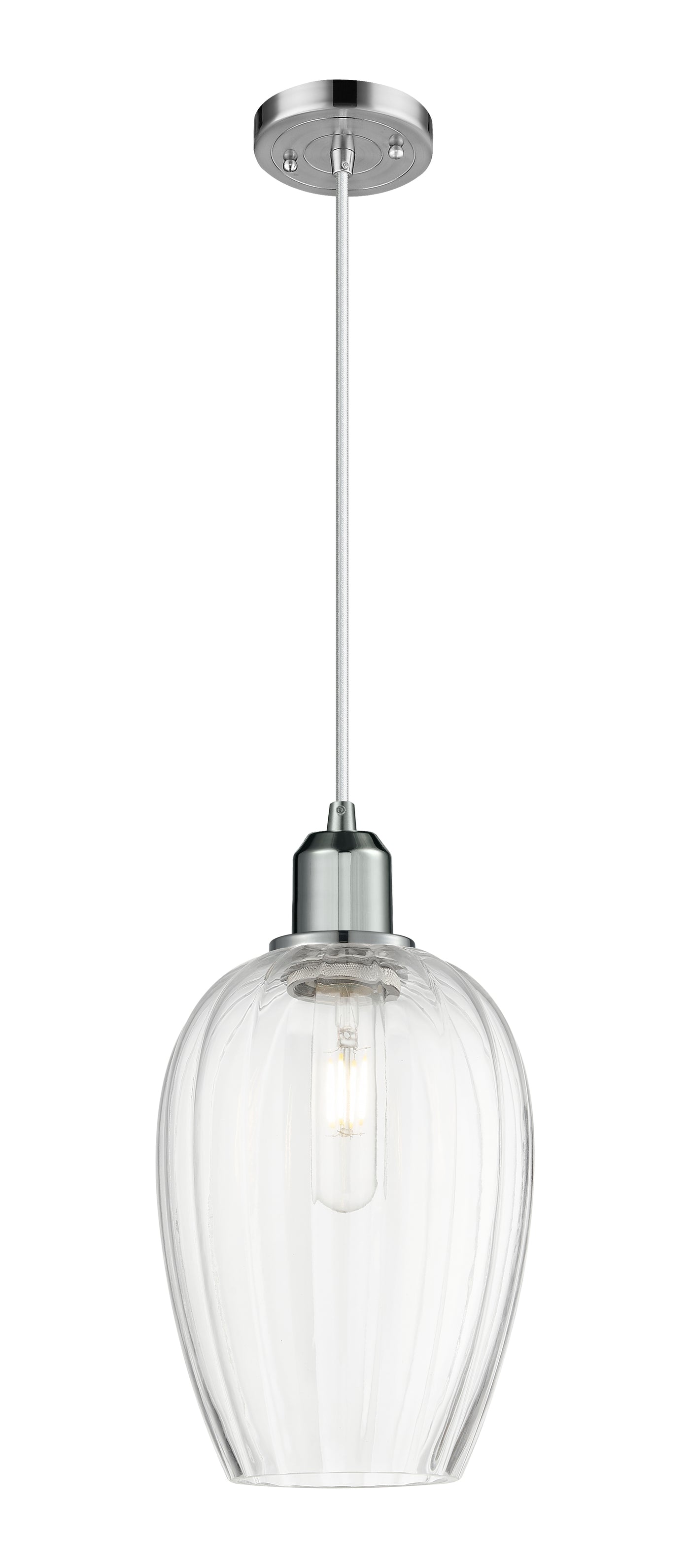 Austere Mini Pendant Matte Black Brass