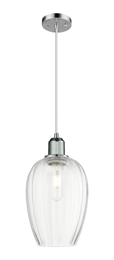 Austere Mini Pendant Matte Black Brass