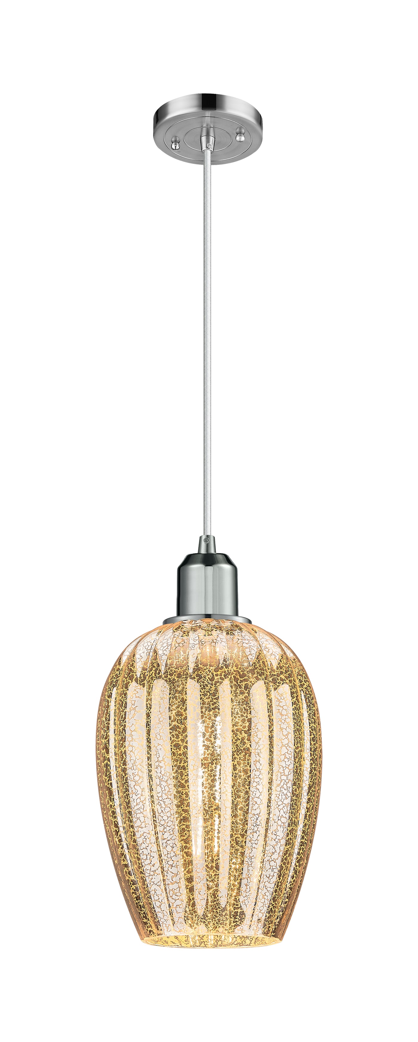 Austere Mini Pendant Matte Black Brass