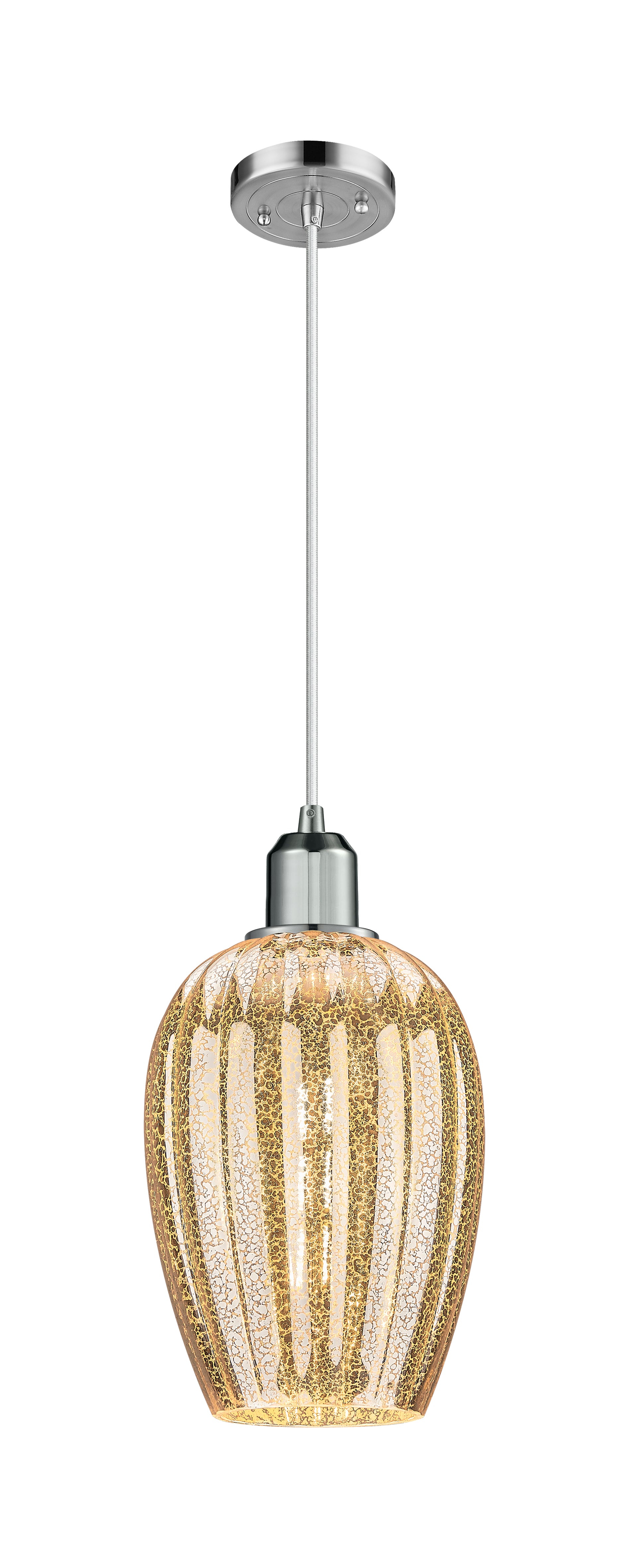 Austere Mini Pendant Matte Black Brass
