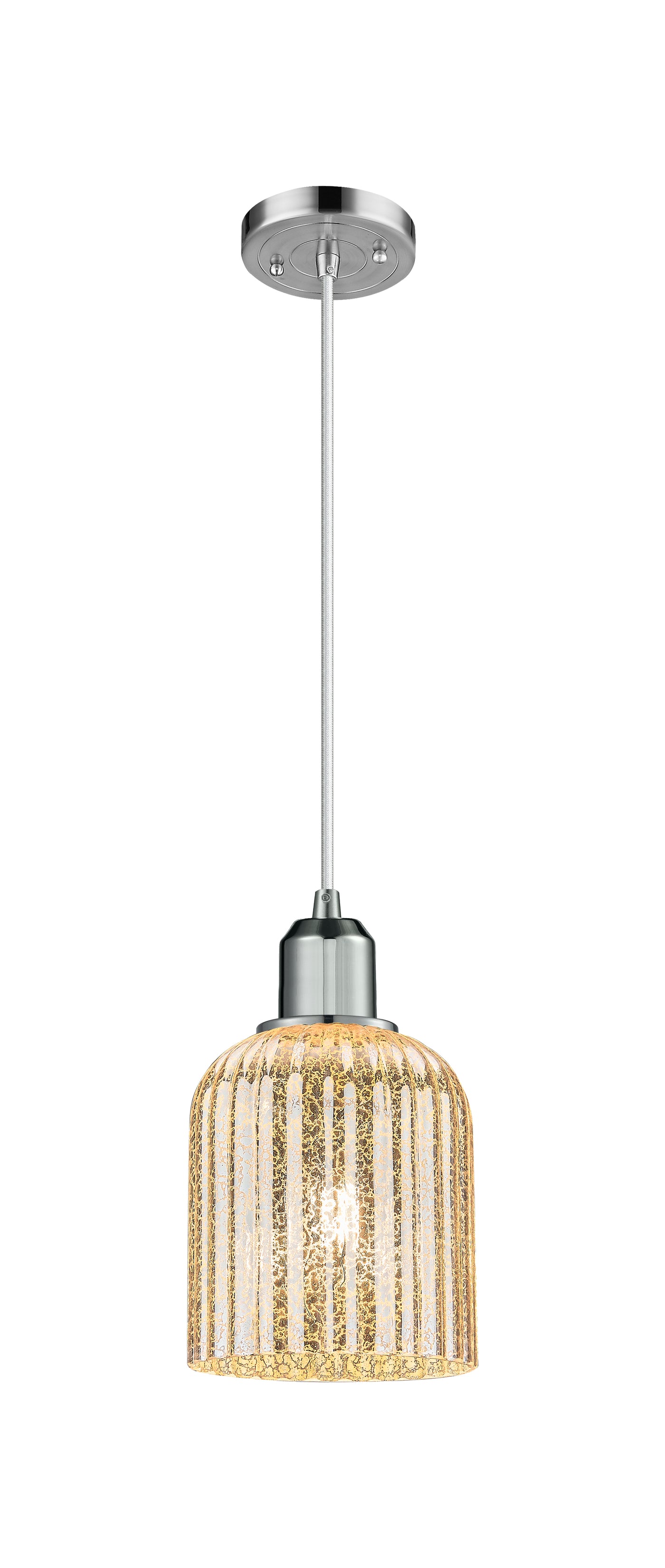 Austere Mini Pendant Matte Black Brass