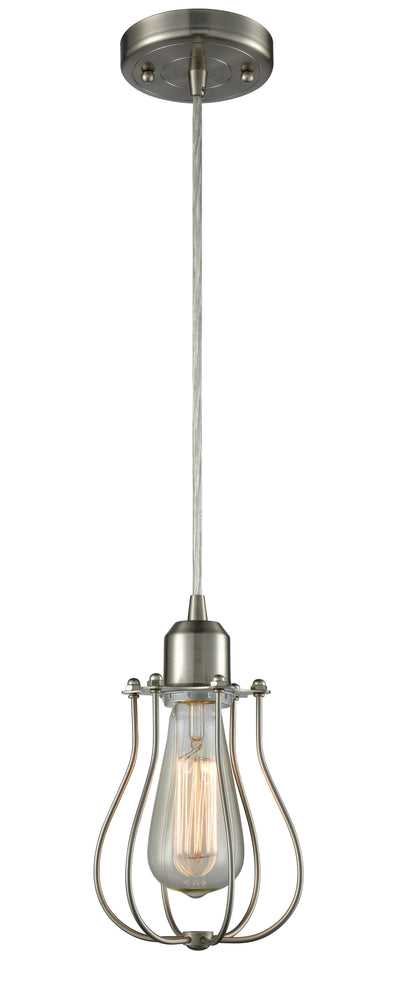 Austere Mini Pendant Matte Black Brass