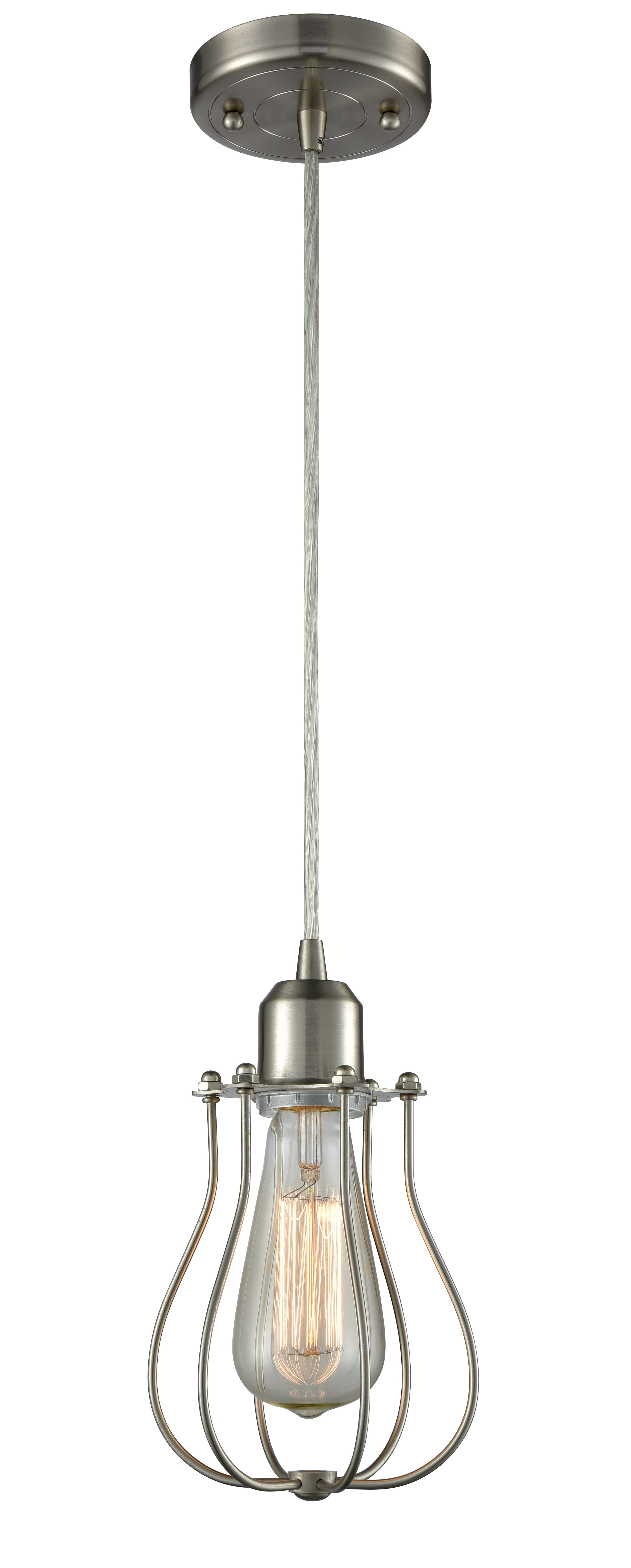 Austere Mini Pendant Matte Black Steel
