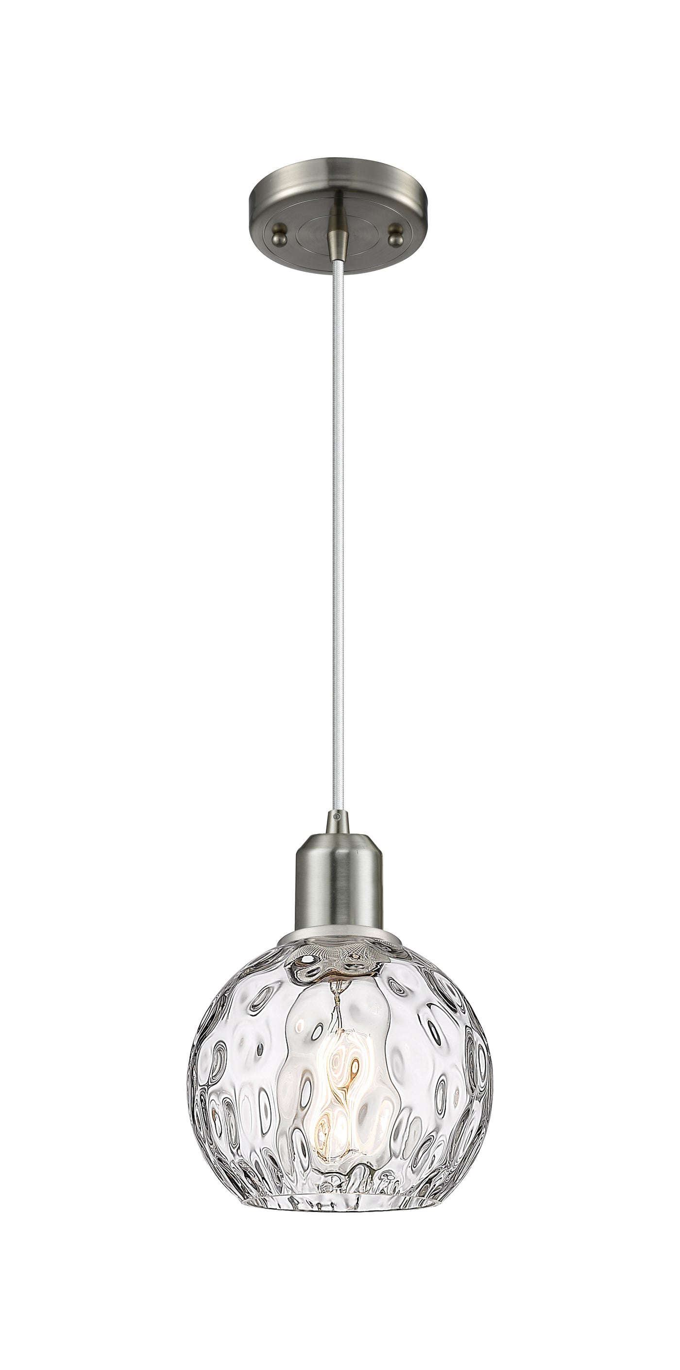 Austere Mini Pendant Matte Black Brass